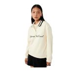 Koton Kadın Sweatshirt, Bej, M Beden