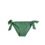 Koton Kadın Yandan Bağlamalı Bikini Alt, Yeşil (778), 34