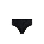 Koton Kadın Yüksek Bel Rahat Kalıp Basic Brazilian Külot, Siyah, XL