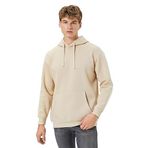 Koton Kapüşonlu Uzun Kollu Rahat Kesim Sweatshirt, Erkek, Bej, S