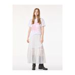 Koton Katlı Yüksek Bel Fisto Midi Etek