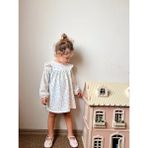 Koton Kids 8YMG89182ZW Ekru Kız Bebek Çiçekli Elbise