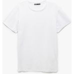 Koton Kısa Kollu Bisiklet Yaka Pamuklu Erkek Slim Fit Tişört - Beyaz