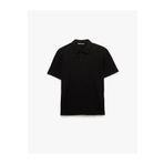 Koton Kısa Kollu Pamuk Karışımlı Siyah Erkek T-shirt 5sam10001mk