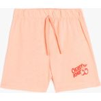 Koton Kız Çocuk Beli Lastikli Kiraz Baskılı Pamuklu Basic Şort Rahat Kesim Desenli - 11 - 12 Yaş - Pembe