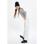 Koton Kiz Cocuk Bol Paca Kot Pantolon Onde Cep Detayli Pamuklu - Crop Wide Leg Jean