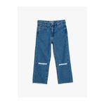 Koton Kız Çocuk Jean Pantolon Indigo 5wkg40087ad