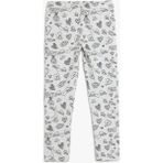 Koton Kız Çocuk Kalp Desenli Gri Beli Lastikli Tayt Slim Fit Günlük Stil - 7 - 8 Yaş