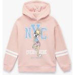 Koton Kız Çocuk Lisanslı Lola Bunny Baskılı Uzun Kollu Şardonlu Kapşonlu Sweatshirt - Pembe - 7 - 8 Yaş