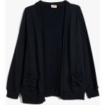 Koton Kız Çocuk Okul Sweatshirt Uzun Kollu Fiyonk Detaylı - 6 - 7 Yaş - Lacivert