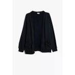 Koton Kız Çocuk Okul Sweatshirt Uzun Kollu Fiyonk Detaylı