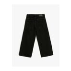 Koton Kız Çocuk Pamuklu Kot Pantolon - Wide Leg