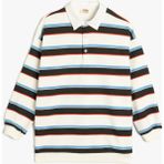 Koton Kız Çocuk Polo Yaka Sweatshirt Siyah Uzun Kollu Düğme Detaylı Rahat Tasarım - 13 - 14 Yaş