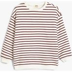 Koton Kız Çocuk Sweatshirt Beyaz 5WKG10267AK - 13 - 14 Yaş