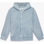 Koton Kız Çocuk Uzun Kollu Kapşonlu Polar Sweatshirt Mavi Renkli Orta Kalınlık Özellikli - 5 - 6 Yaş