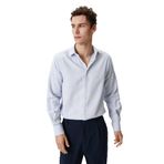 Koton Klasik Gömlek Slim Fit Yarım Italyan Yaka Düğmeli Uzun Kollu