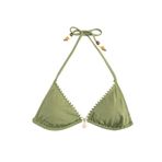 Koton Kroşe Detaylı Boncuklu Üçgen Bikini Üstü
