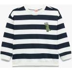 Koton Lacivert Erkek Bebek Sweatshirt 6WMB10080TK - 12 - 18 Ay