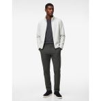 Koton Normal Bel Cepli Düğmeli Slim Fit Non Iron Esnek Kumaş Pantolon - Siyah - 38