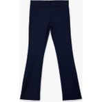 Koton Normal Bel Slim Fit Ispanyol Paça Kumaş Pantolon - Lacivert - 34