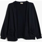 Koton Okul Sweatshirt Uzun Kollu Fiyonk Detaylı - Lacivert