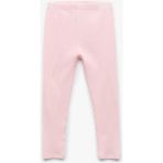 Koton Pamuklu Beli Lastikli Ribanalı Basic Pembe Kız Bebek Tayt 6WMG40016AK - 12 - 18 Ay - Açık Pembe