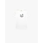 Koton Pamuklu Beyaz Erkek Çocuk T-shirt 6skb10110tk