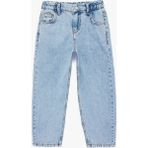 Koton Pamuklu Cepli Rahat Kalıp Düğmeli Balon Form Denim Pantolon 6SMB40014TD - İndigo - 9 - 12 Ay