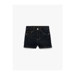 Koton Pamuklu Denim Koyu İndigo Kız Çocuk Şort 6Skg40109Ad