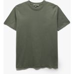 Koton Pamuklu Kısa Kollu Bisiklet Yaka Basic Erkek Slim Fit Tişört - Yeşil