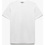 Koton Pamuklu Kısa Kollu Slim Fit Bisiklet Yaka Erkek Basic Tişört - Beyaz