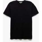 Koton Pamuklu Kısa Kollu Slim Fit Bisiklet Yaka Erkek Basic Tişört - Siyah