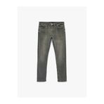 Koton Pamuklu Slim Fit Gri Erkek Jean Pantolon 6SAM40056ND