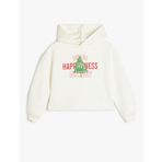 Koton Pamuklu Uzun Kollu Şardonlu Yılbaşı Temalı Kapşonlu Sweatshirt