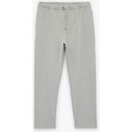 Koton Regular Fit Cepli Beli Bağcıklı Kumaş Pantolon - Gri - 48