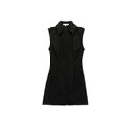 Koton Regular Fit Kolsuz Düğmeli Mini Gömlek Elbise
