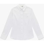 Koton Regular Fit Uzun Kollu Bluz - Beyaz - 38