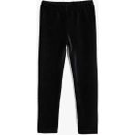Koton Siyah Kadife Tayt Basic Beli Lastikli Yüksek Bel Kız Çocuk Slim Fit Konforlu Tasarım - 4 - 5 Yaş