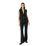 Koton Slim Fit Cepli Ekstra Uzun İspanyol Paça Kumaş Pantolon