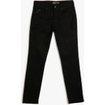 Koton Slim Straight Fit Kot Pantolon - Chadwick Jean - 32 / 30 - Siyah