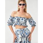 Koton Straplez Crop Bluz