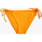 Koton Turuncu Brazilian Altı Basic Yanları Bağlama Detaylı Bikini