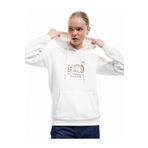 Koton Üç İplik Şardonlu Kanguru Cep Detaylı Kedi Baskılı Kapüşonlu Sweatshirt