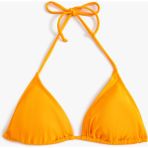 Koton Üçgen Bikini Üstü Basic - Turuncu - 40