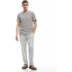 Koton Viskon Cep Detaylı Rayon Tapered Beli Bağcıklı Eşofman Pantolon - Gri - Regular - 38