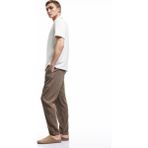 Koton Viskon Cep Detaylı Rayon Tapered Beli Bağcıklı Eşofman Pantolon - Kahve - Regular - 42