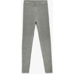 Koton Viskon Karışımlı Ribanalı Dar Kesim Basic Triko Pantolon - Siyah - Slim Fit - 6 - 7 Yaş