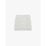 Koton X Melis Ağazat - Slim Fit Mikro Mini Dantel Etek