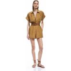 Koton x Sima Tarkan Yeşil Kadın Regular Fit Tulum 5SAK40066EW