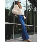 Koton x Zeynep Bastık Kadın Peluş Ceket Ekru Kısa Yuvarlak Yaka Uzun Kollu Klasik Stil - 42